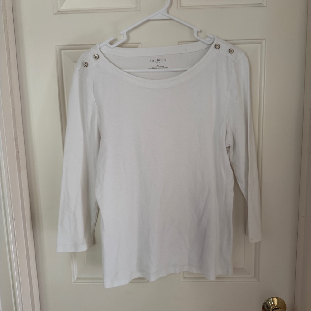 Talbots White Top